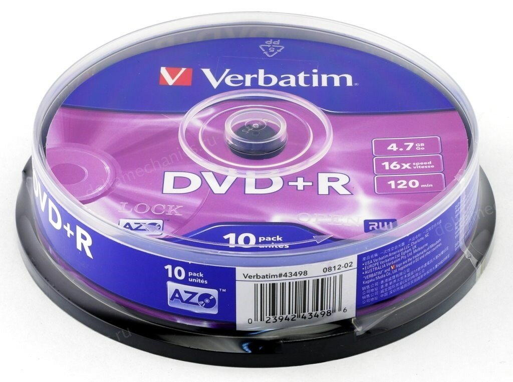 Диски DVD+R